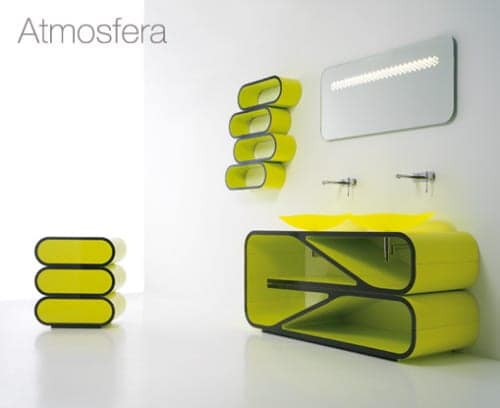 Ultra Modern Vanitiy and Bathroom Design from Bandini